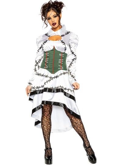 bride of frankenstein costume dress Bride of Frankenstein 1935 Horror Movie Elsa Lanchester Halloween Zombie Gothic Monster Bride of Frankenstein | Good